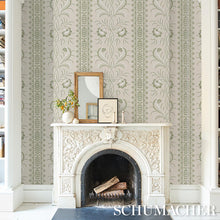 Load image into Gallery viewer, Schumacher Bell Flowers Wallpaper 5016491 / Green