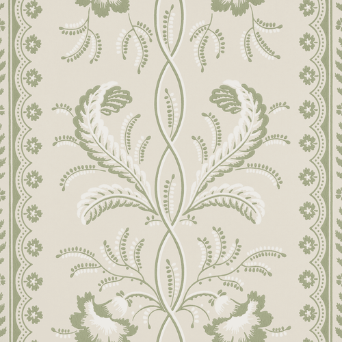 Schumacher Bell Flowers Wallpaper 5016491 / Green