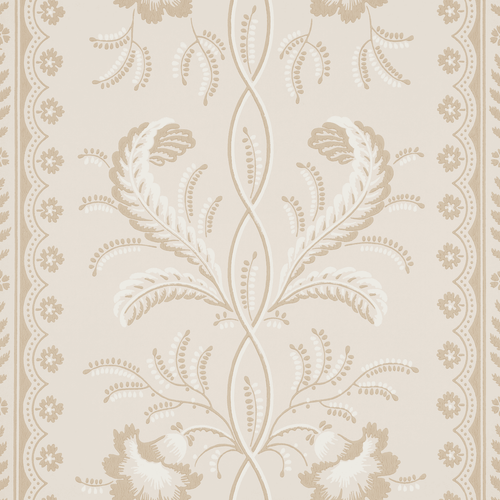 Schumacher Bell Flowers Wallpaper 5016492 / Neutral