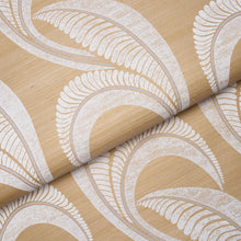 Load image into Gallery viewer, Schumacher Banana Leaf Sisal Wallpaper 5016550 / Oatmeal
