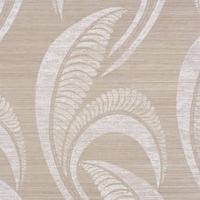 Load image into Gallery viewer, Schumacher Banana Leaf Sisal Wallpaper 5016551 / Silver