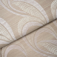Load image into Gallery viewer, Schumacher Banana Leaf Sisal Wallpaper 5016551 / Silver
