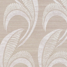 Load image into Gallery viewer, Schumacher Banana Leaf Sisal Wallpaper 5016551 / Silver