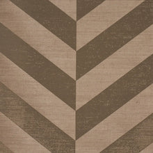 Load image into Gallery viewer, Schumacher Staggered Chevron Sisal Wallpaper 5016561 / Brown