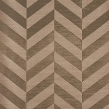 Load image into Gallery viewer, Schumacher Staggered Chevron Sisal Wallpaper 5016561 / Brown