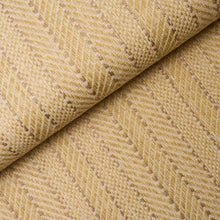 Load image into Gallery viewer, Schumacher Zig Zag Paperweave Wallpaper 5016600 / Sesame