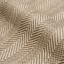 Load image into Gallery viewer, Schumacher Zig Zag Paperweave Wallpaper 5016601 / Flax