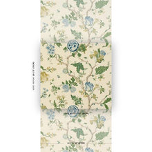 Load image into Gallery viewer, Schumacher Josephine Sisal Wallpaper 5016680 / Peacock