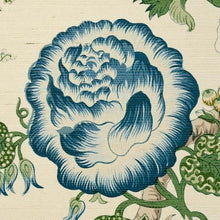 Load image into Gallery viewer, Schumacher Josephine Sisal Wallpaper 5016680 / Peacock
