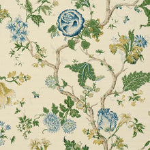 Load image into Gallery viewer, Schumacher Josephine Sisal Wallpaper 5016680 / Peacock