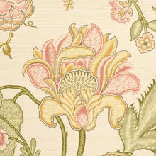 Load image into Gallery viewer, Schumacher Sinhala Sisal Wallpaper 5016690 / Pink &amp; Green