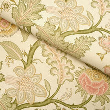 Load image into Gallery viewer, Schumacher Sinhala Sisal Wallpaper 5016690 / Pink &amp; Green