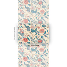 Load image into Gallery viewer, Schumacher Sinhala Sisal Wallpaper 5016691 / Rouge &amp; Indigo