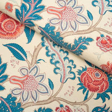 Load image into Gallery viewer, Schumacher Sinhala Sisal Wallpaper 5016691 / Rouge &amp; Indigo