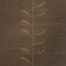 Load image into Gallery viewer, Schumacher Geo Leaf Sisal Wallpaper 5016701 / Metallic Gold &amp; Sepia