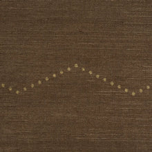 Load image into Gallery viewer, Schumacher Rivet Stripe Sisal Wallpaper 5016712 / Sepia