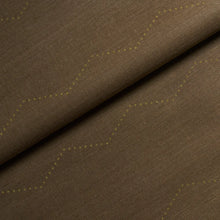 Load image into Gallery viewer, Schumacher Rivet Stripe Sisal Wallpaper 5016712 / Sepia