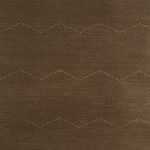 Load image into Gallery viewer, Schumacher Rivet Stripe Sisal Wallpaper 5016712 / Sepia