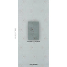 Load image into Gallery viewer, Schumacher Royère Stripe Sisal Wallpaper 5016722 / Seaglass