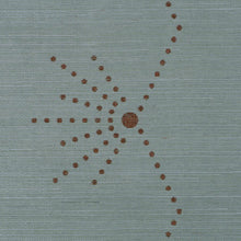 Load image into Gallery viewer, Schumacher Royère Stripe Sisal Wallpaper 5016722 / Seaglass