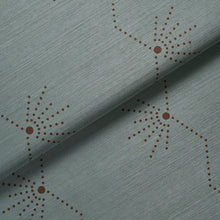 Load image into Gallery viewer, Schumacher Royère Stripe Sisal Wallpaper 5016722 / Seaglass