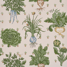 Load image into Gallery viewer, Schumacher Green Grocer Wallpaper 5016781 / Parchment