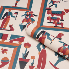 Load image into Gallery viewer, Schumacher Vally Circus Wallpaper 5016790 / Multi