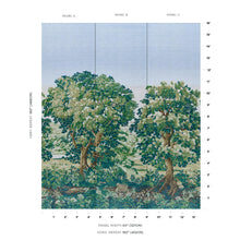 Load image into Gallery viewer, Schumacher La Forêt 3 Panel Set Wallpaper 5016821 / Spring Green Forest