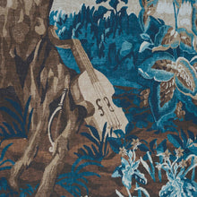 Load image into Gallery viewer, Schumacher La Forêt 3 Panel Set Wallpaper 5016822 / Antique Blue Forest
