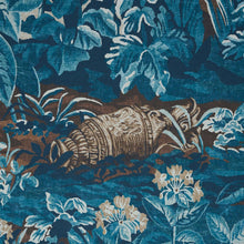 Load image into Gallery viewer, Schumacher La Forêt 3 Panel Set Wallpaper 5016822 / Antique Blue Forest