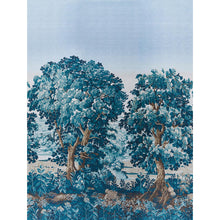 Load image into Gallery viewer, Schumacher La Forêt 3 Panel Set Wallpaper 5016822 / Antique Blue Forest