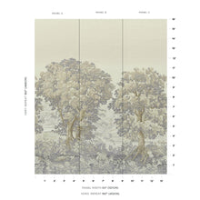 Load image into Gallery viewer, Schumacher La Forêt 3 Panel Set Wallpaper 5016823 / Oyster Forest