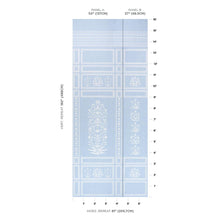 Load image into Gallery viewer, Schumacher Bar Palladio 2 Panel Set Wallpaper 5016831 / Sky