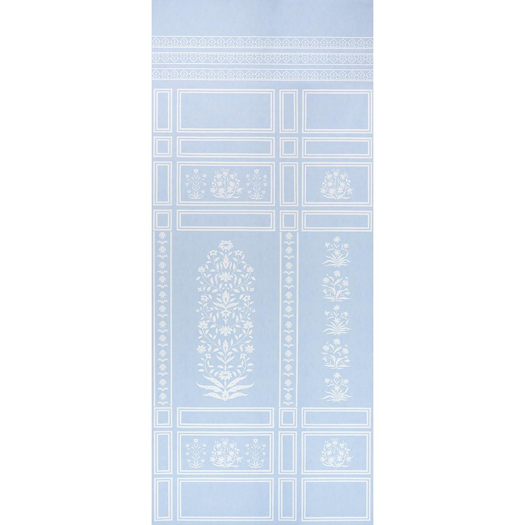 Schumacher Bar Palladio 2 Panel Set Wallpaper 5016831 / Sky