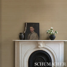Load image into Gallery viewer, Schumacher Musa Abaca Wallcovering Wallpaper 5016873 / Soft Gold