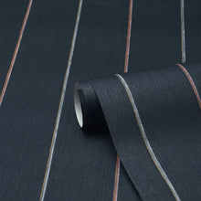 Load image into Gallery viewer, Schumacher Draper Stripe Wallpaper 5016891 / Surf Camp