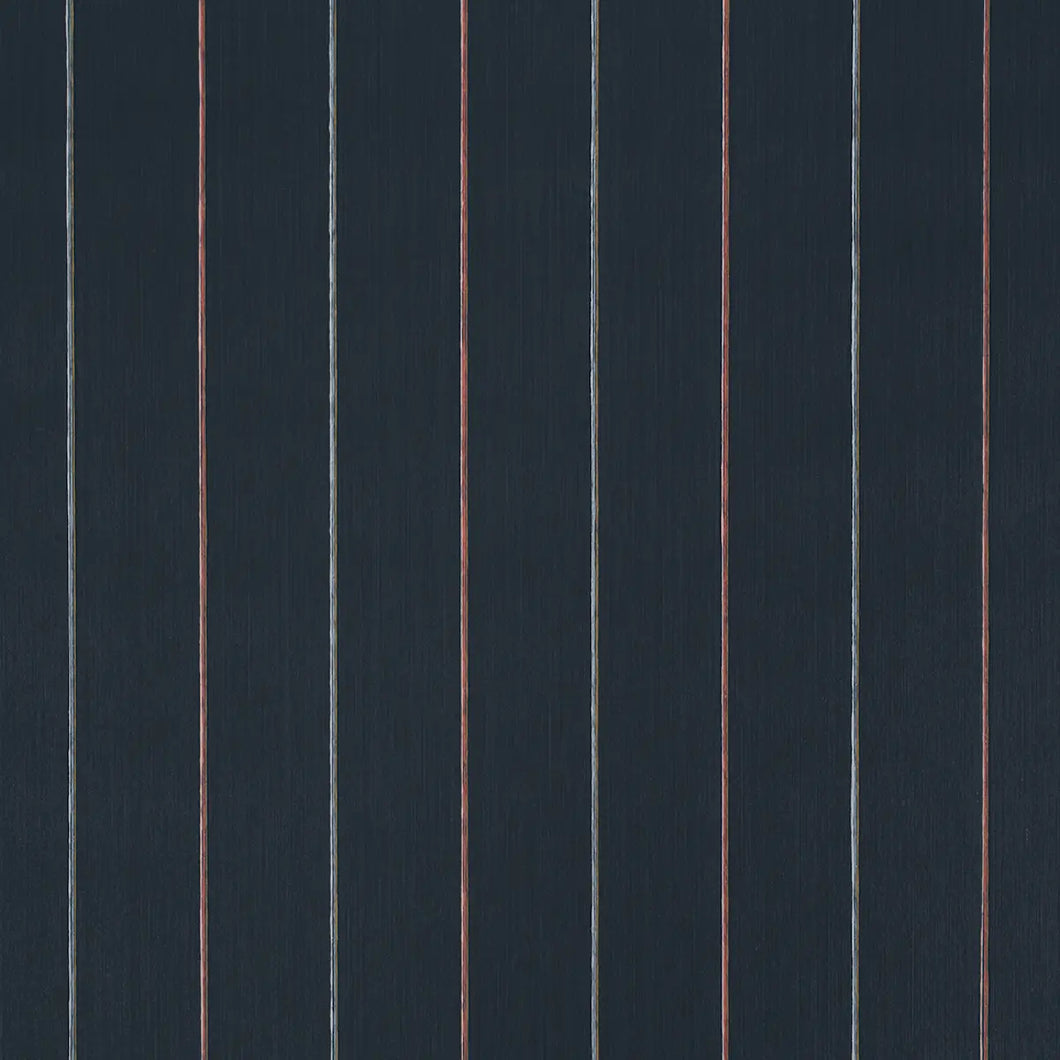 Schumacher Draper Stripe Wallpaper 5016891 / Surf Camp