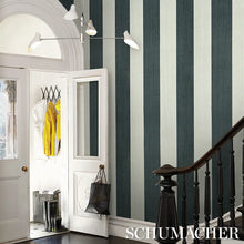 Load image into Gallery viewer, Schumacher Backdrop Painter&#39;s Stripe Wallpaper 5016901 / Rococo