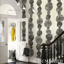 Load image into Gallery viewer, Schumacher Hyperion Sisal Wallpaper 5016910 / Off Black