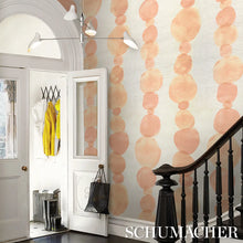 Load image into Gallery viewer, Schumacher Hyperion Sisal Wallpaper 5016911 / Peach