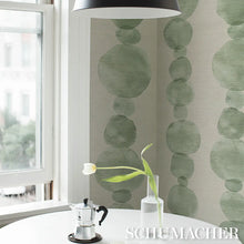Load image into Gallery viewer, Schumacher Hyperion Sisal Wallpaper 5016912 / Soft Green