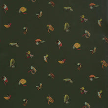 Load image into Gallery viewer, Schumacher Fly Fishing Wallpaper 5016991 / Forest Green