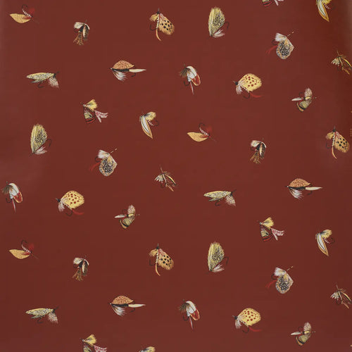 Schumacher Fly Fishing Wallpaper 5016992 / Russet