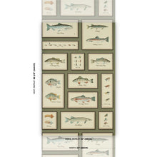 Load image into Gallery viewer, Schumacher Jamie&#39;s Trophies Sisal Wallpaper 5017000 / Forest Green