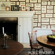 Load image into Gallery viewer, Schumacher Jamie&#39;s Trophies Sisal Wallpaper 5017003 / Charcoal
