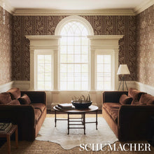 Load image into Gallery viewer, Schumacher Richmond House Wallpaper 5017011 / Mocha
