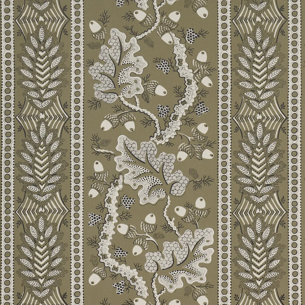 Schumacher Richmond House Wallpaper 5017012 / Sage