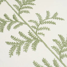 Load image into Gallery viewer, Schumacher Eloise Embroidery Wallcovering Wallpaper 5017100 / Sage