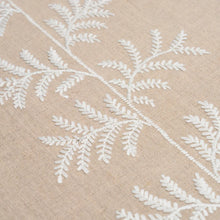 Load image into Gallery viewer, Schumacher Eloise Embroidery Wallcovering Wallpaper 5017101 / Natural