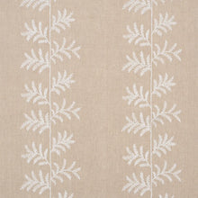 Load image into Gallery viewer, Schumacher Eloise Embroidery Wallcovering Wallpaper 5017101 / Natural